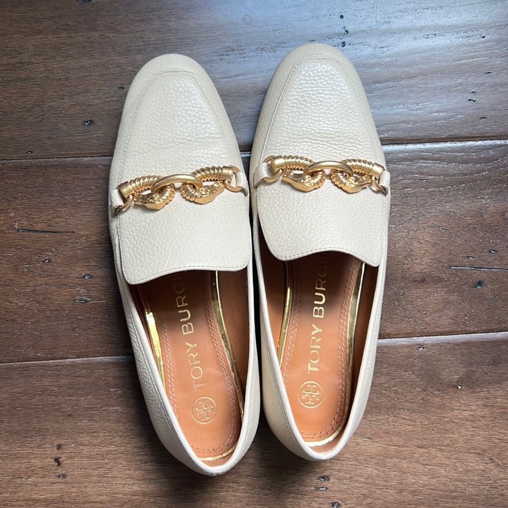 Tory Burch Loafers Cream